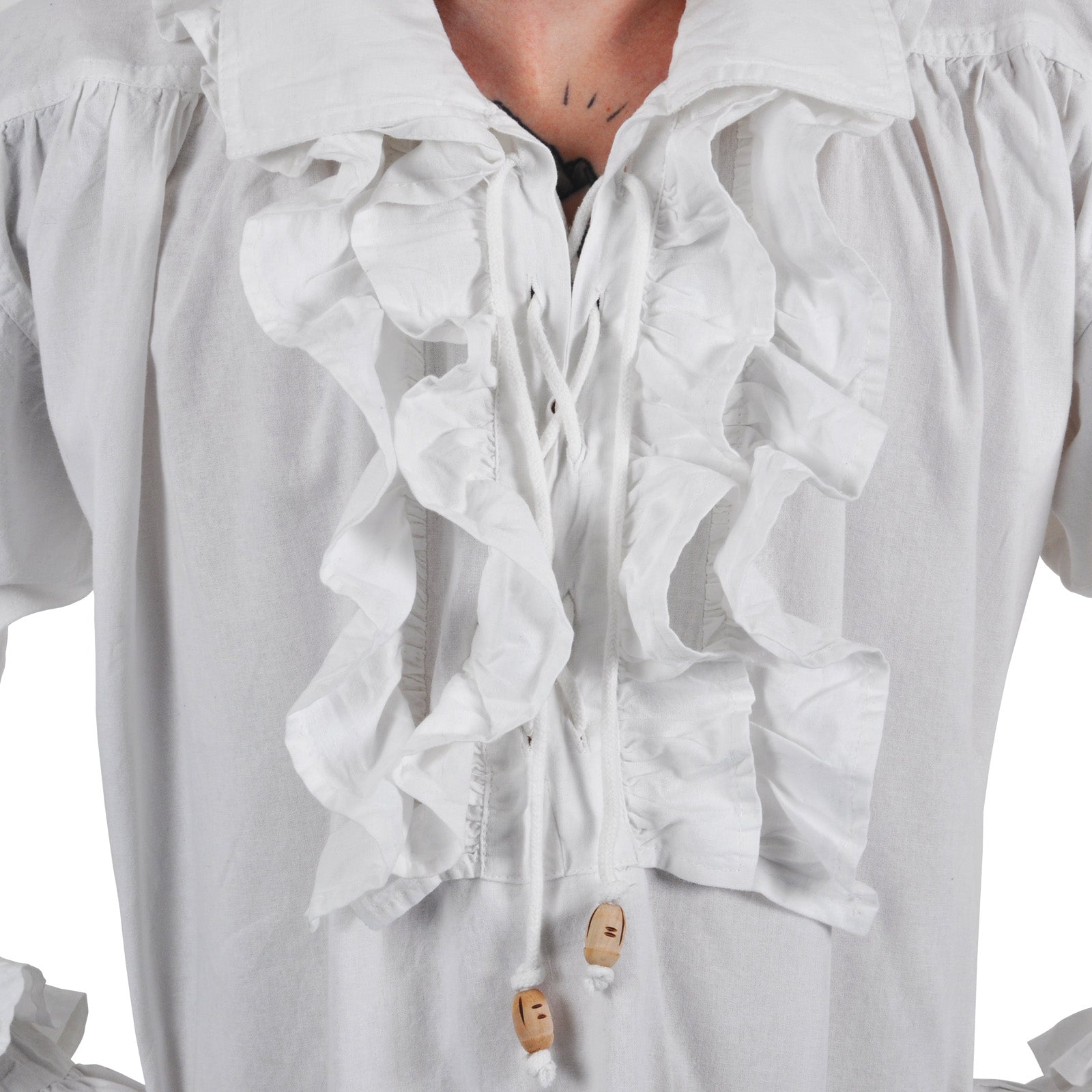 Product image Laurenz Ruffle Shirt White