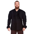 Product image Ruffled shirt black