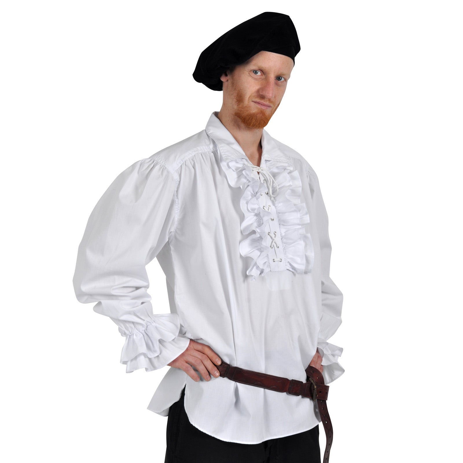 Product image Ruffle shirt white