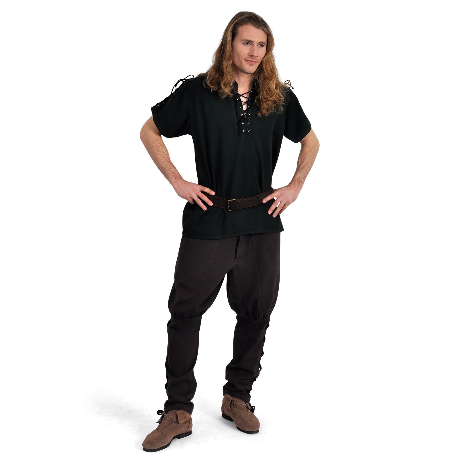 Product image Medieval Viking Trousers Dark Brown