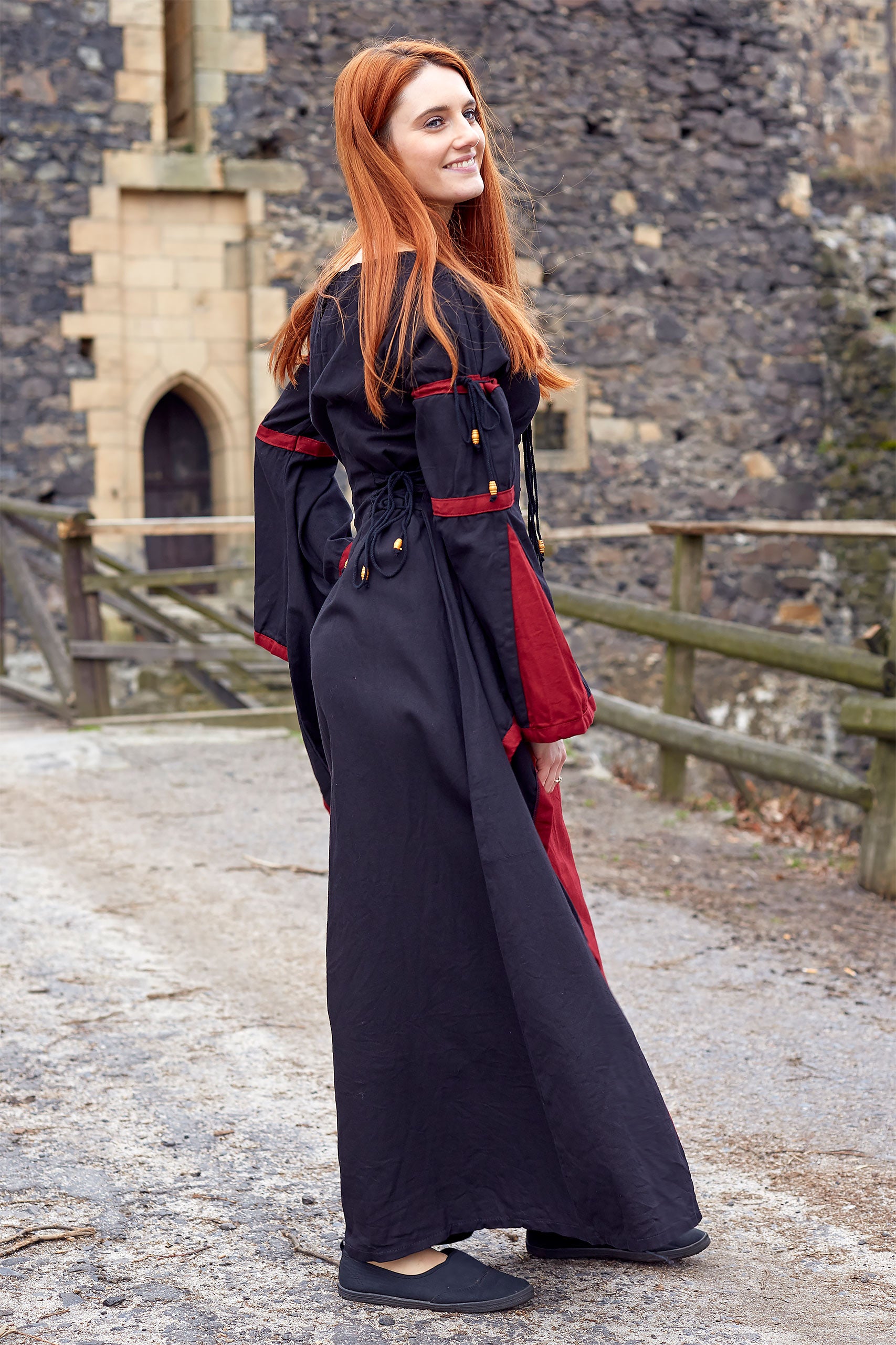 Product image Elisa - Medieval Dress Red-Black