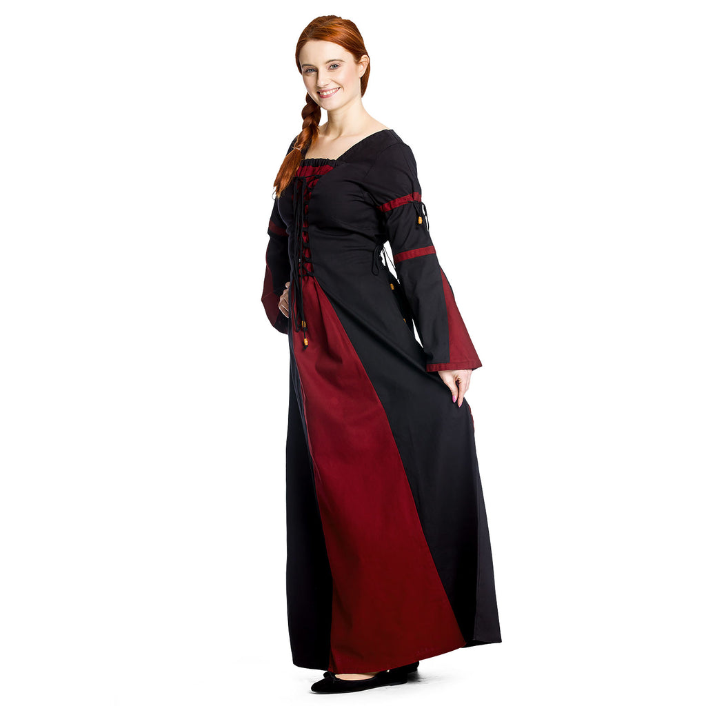 Product image Elisa - Medieval Dress Red-Black