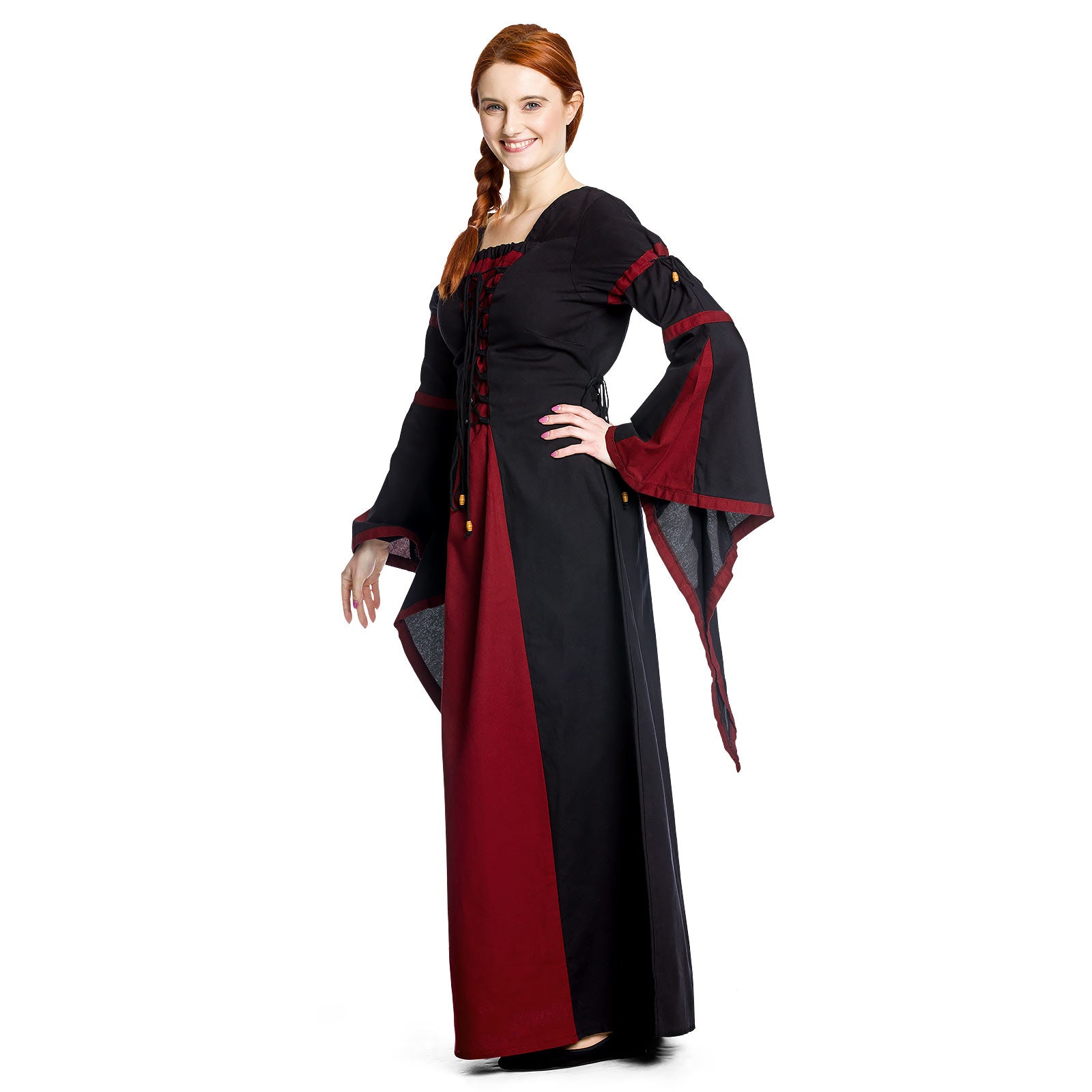Product image Elisa - Medieval Dress Red-Black