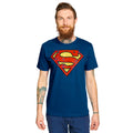 Product image Superman - Distressed Logo T-Shirt blue
