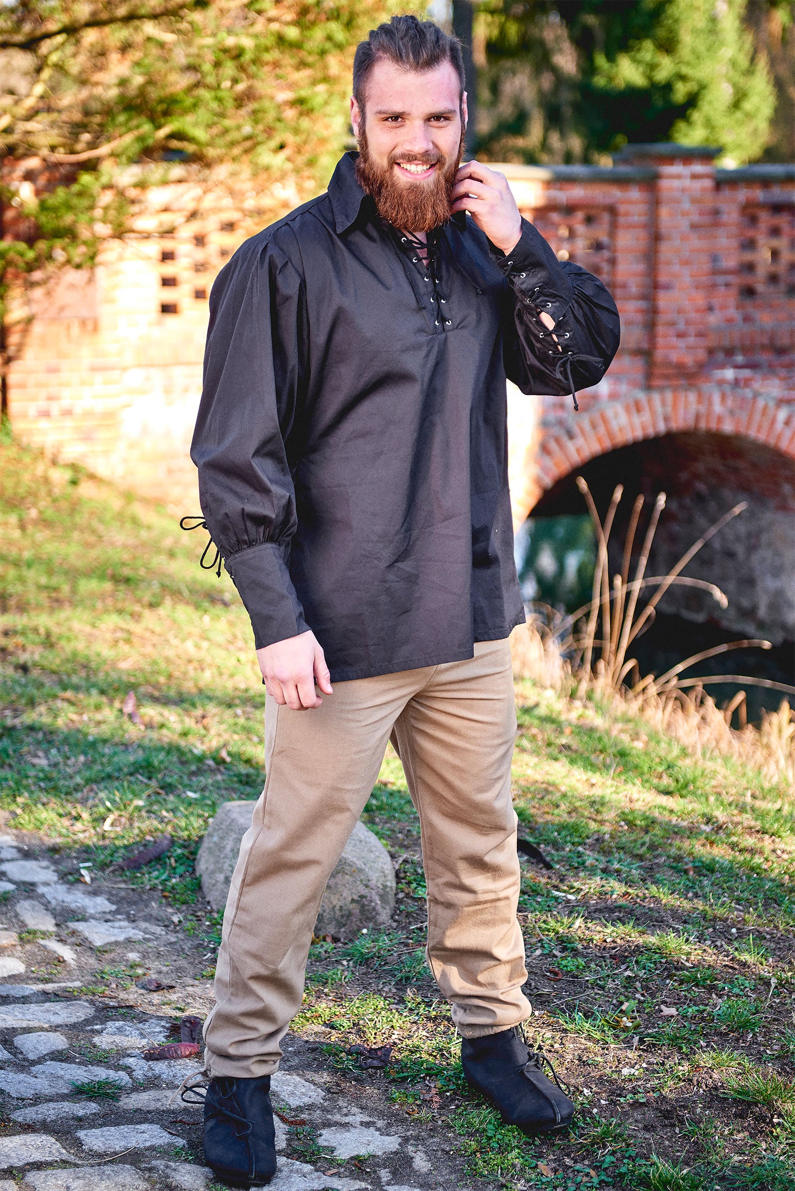 Product image Pirate shirt with lacing