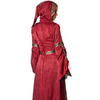 Product image Medieval dress Iris bordeaux-black