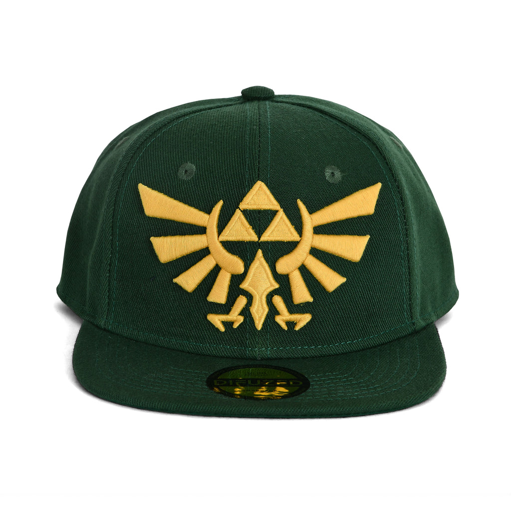 Product image Zelda - Logo Snapback Cap Green