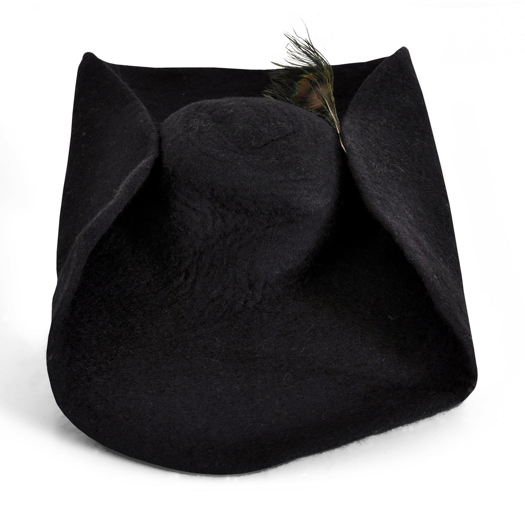 Product image Felt hat with feather black