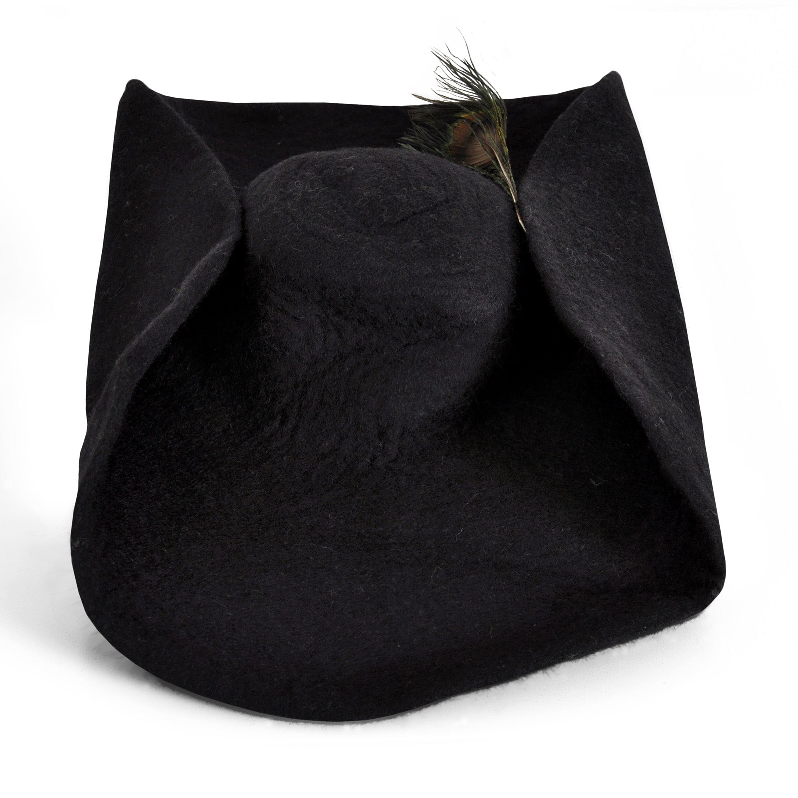 Product image Felt hat with feather black