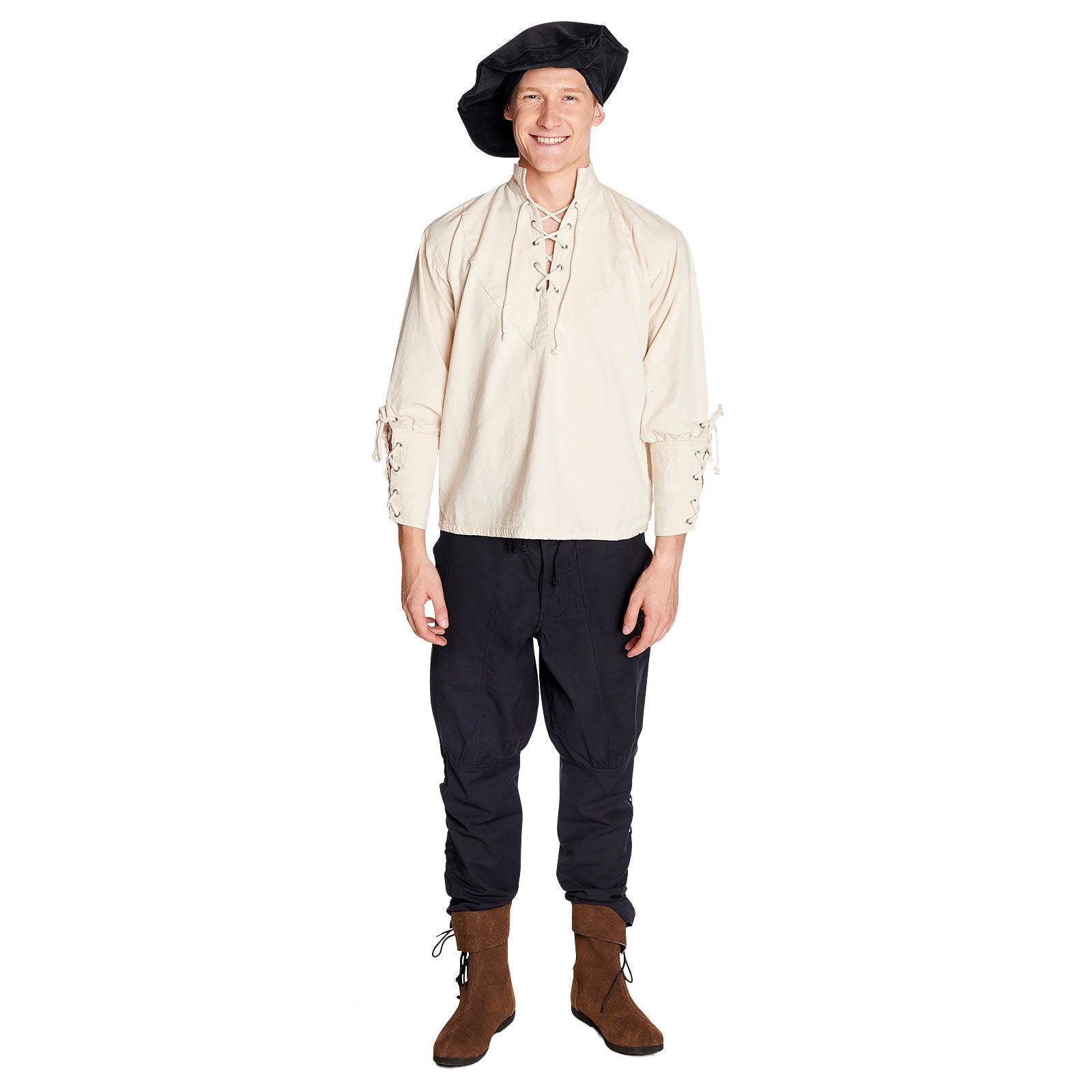 Product image Bertram Men's Trousers with Lower Leg Lacing black