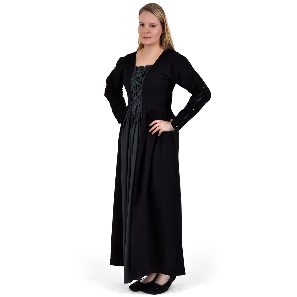Product image Medieval Dress Orianne Black-Blue Grey