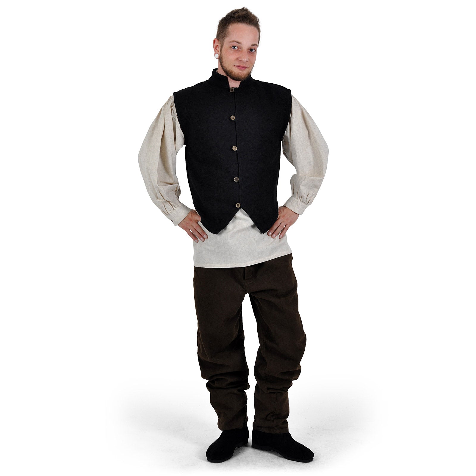 Product image Medieval Vest Johann Black