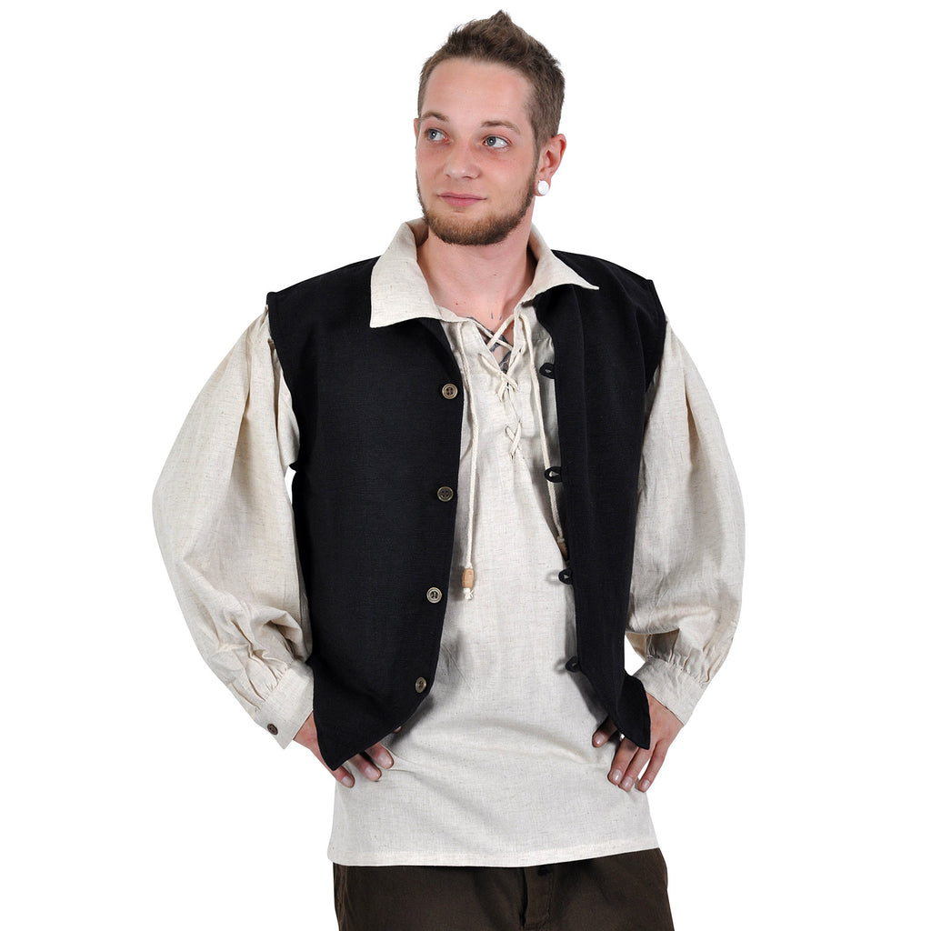 Product image Medieval Vest Johann Black