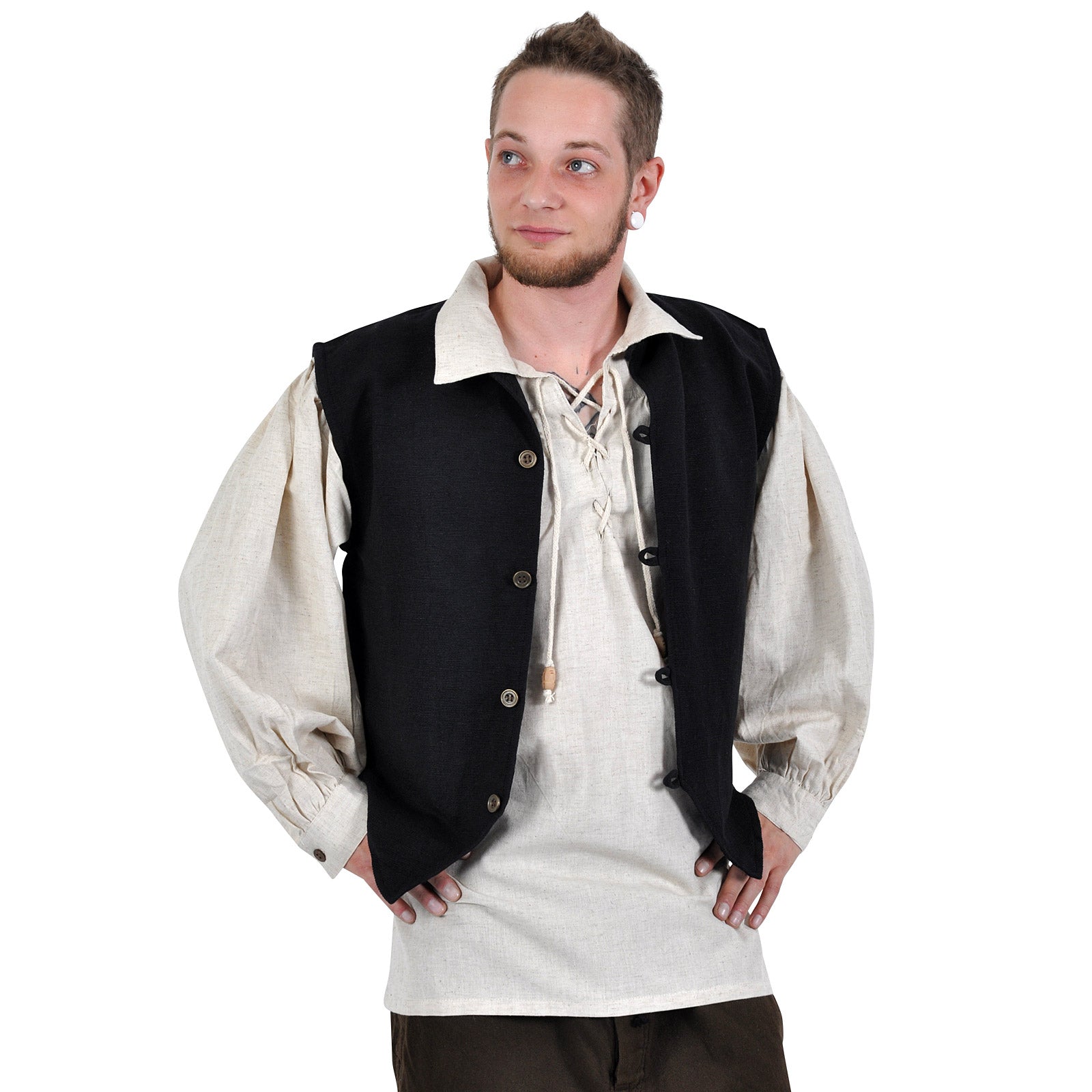 Product image Medieval Vest Johann Black
