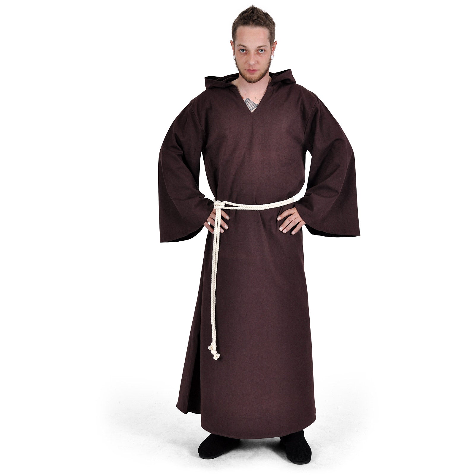 Product image Monk's robe with cord brown