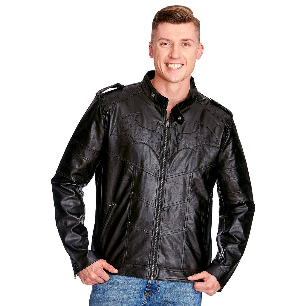 Product image Batman - Arkham Knight Logo Faux Leather Jacket