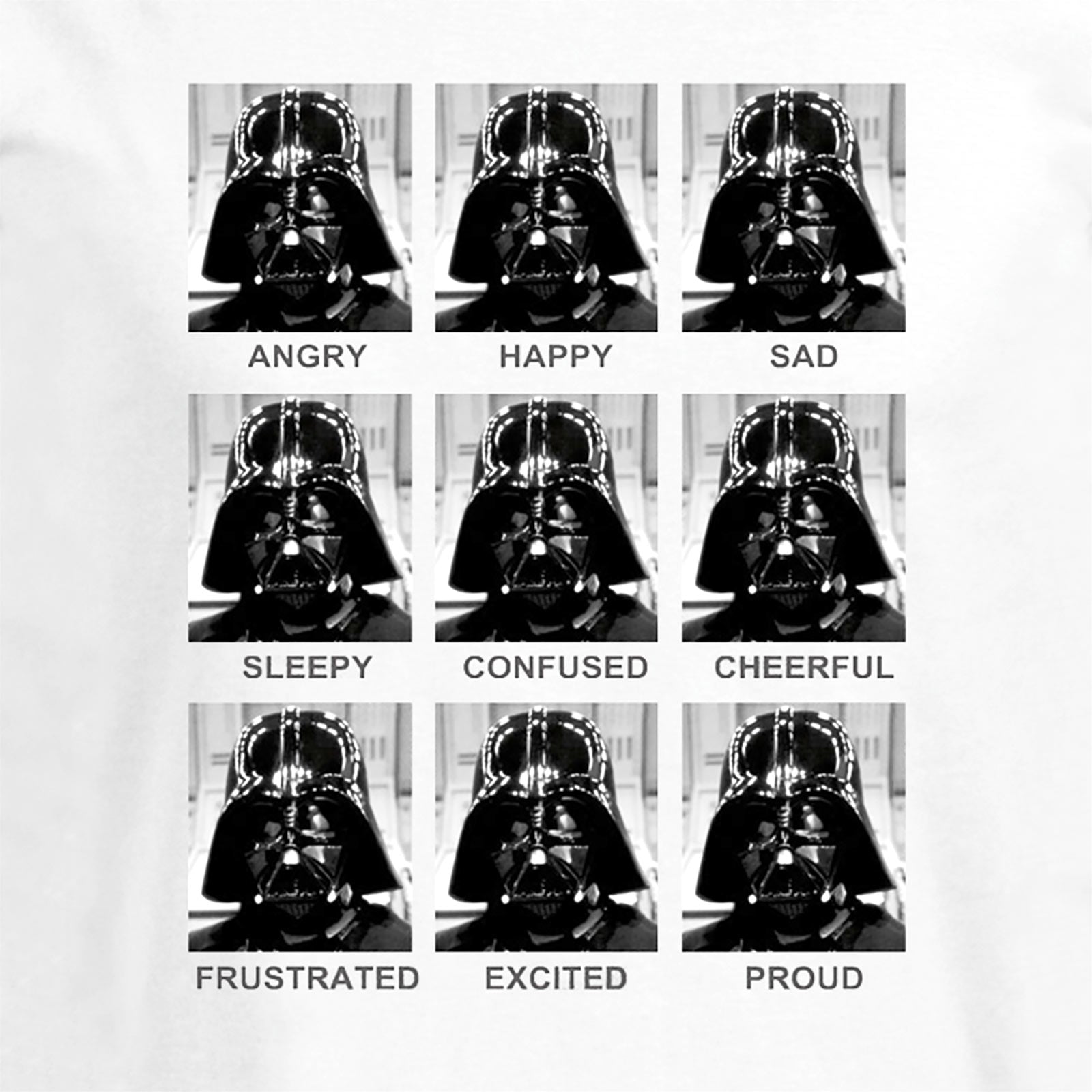 Product image Star Wars - Darth Vader Multiface T-Shirt white