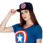Product image Captain America - Logo Snapback Cap blue