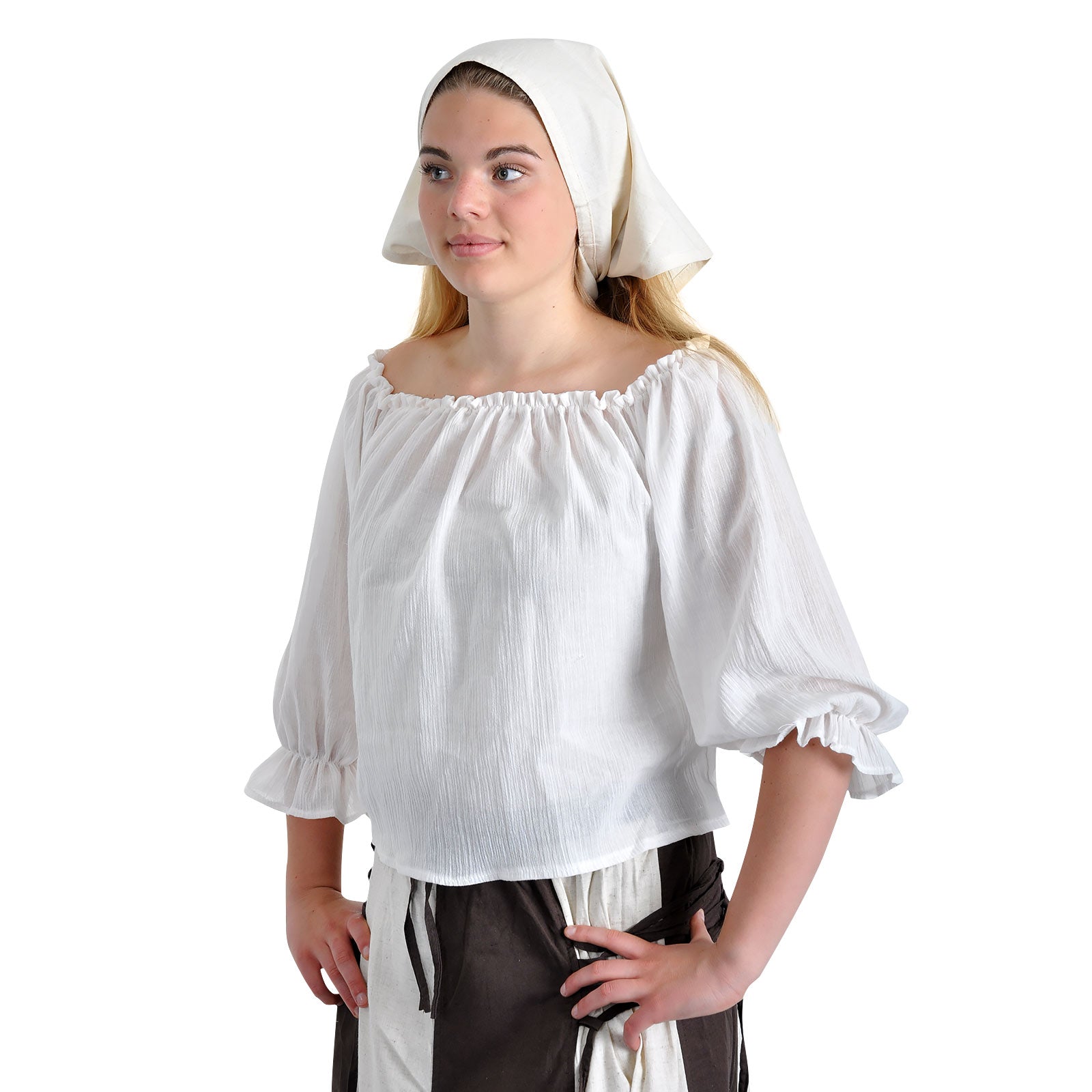 Product image Medieval Headscarf Set Marianne Natural-Brown
