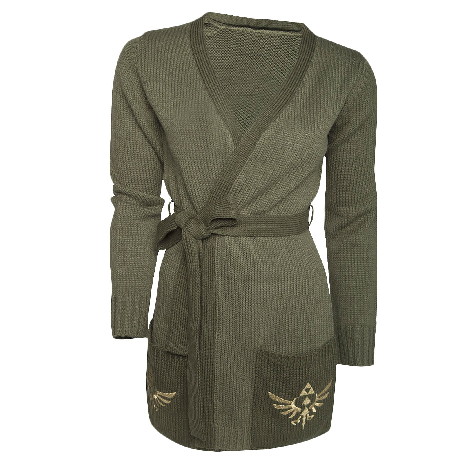 Product image Zelda - Logo Cardigan olive