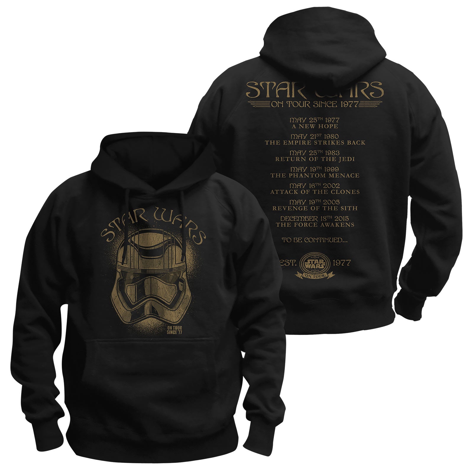 Product image Star Wars - On Tour Since 77 Hoodie Black