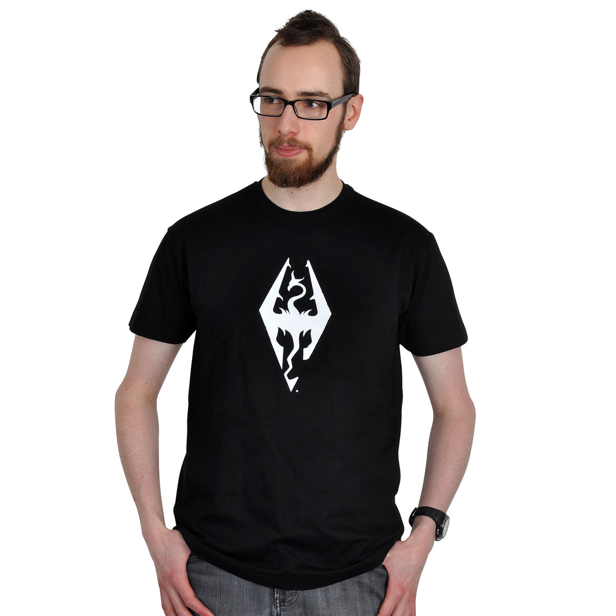 Product image Skyrim - Dragon Symbol T-Shirt black