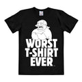 Product image Simpsons - Worst T-Shirt Ever Black