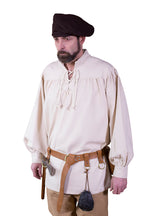 Product image Medieval Lace-Up Shirt Störtebecker Natural