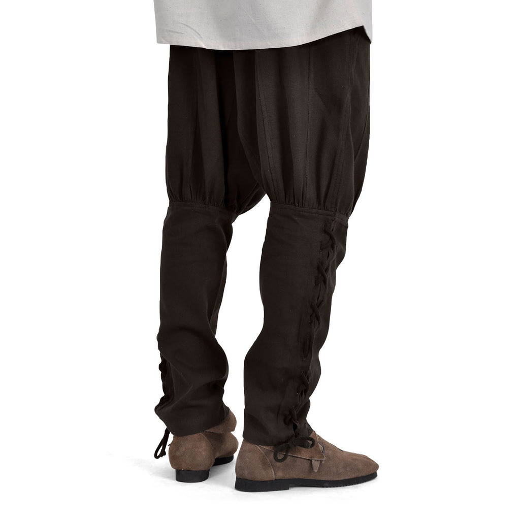 Product image Bertram Men's Trousers with Lower Leg Lacing Brown