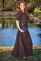 Product image Medieval Short Sleeve Dress Brown