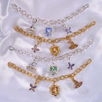 Product image Harry Potter - Lumos Slytherin Charm Bracelet