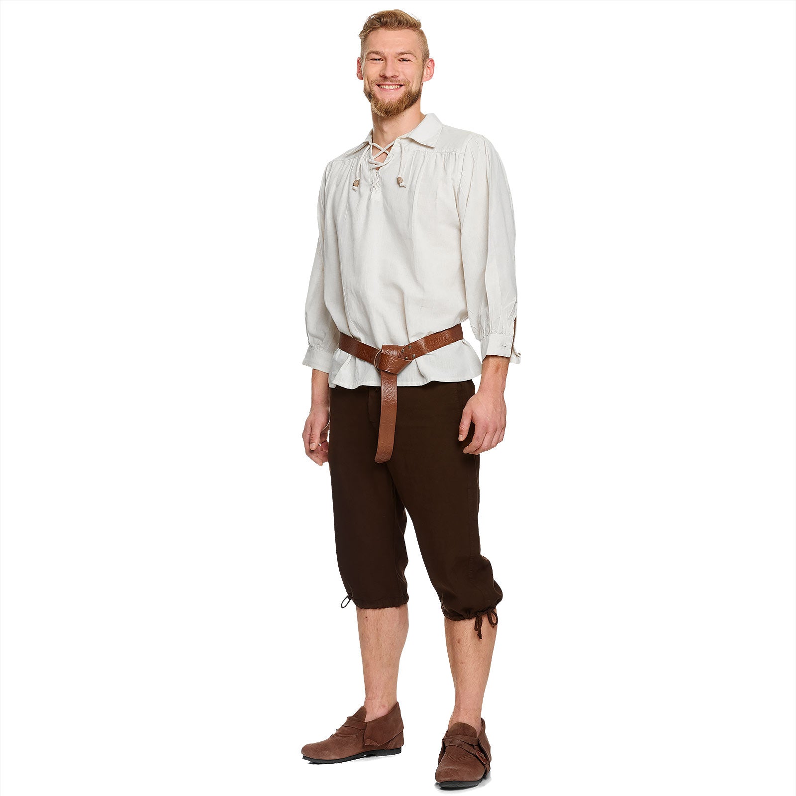 Product image Medieval Knee Breeches with Lacing brown