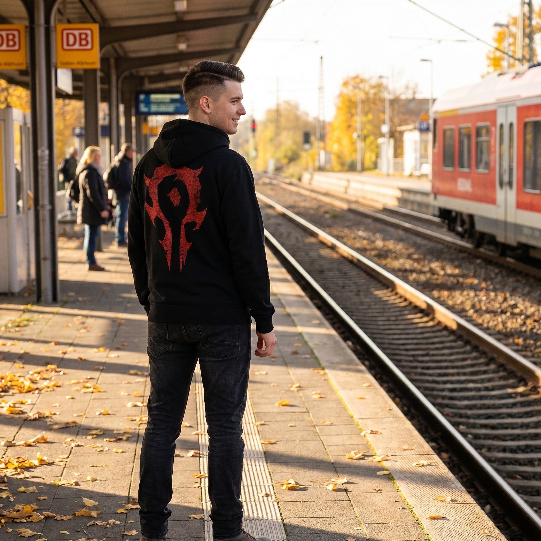 Product image Warcraft - Horde Logo Hoodie Black