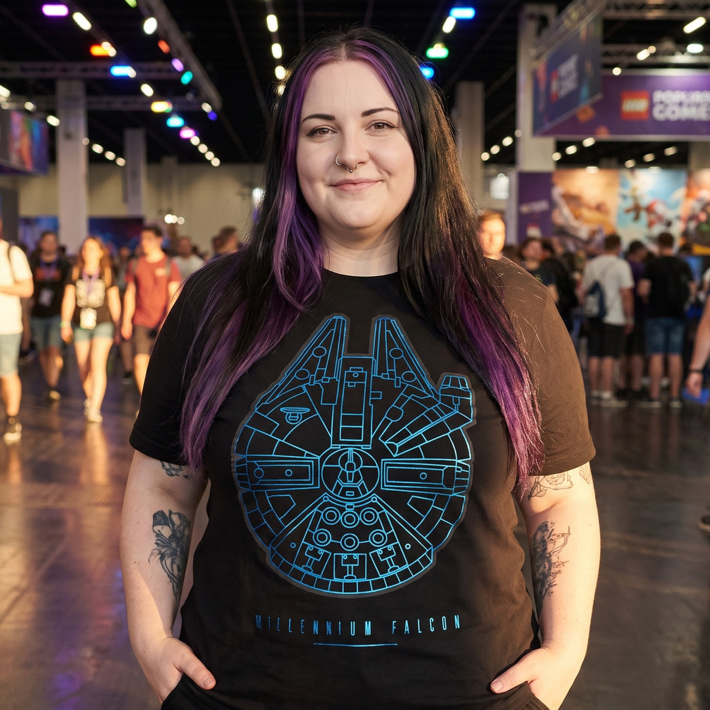 Product image Star Wars - Millennium Falcon T-Shirt black