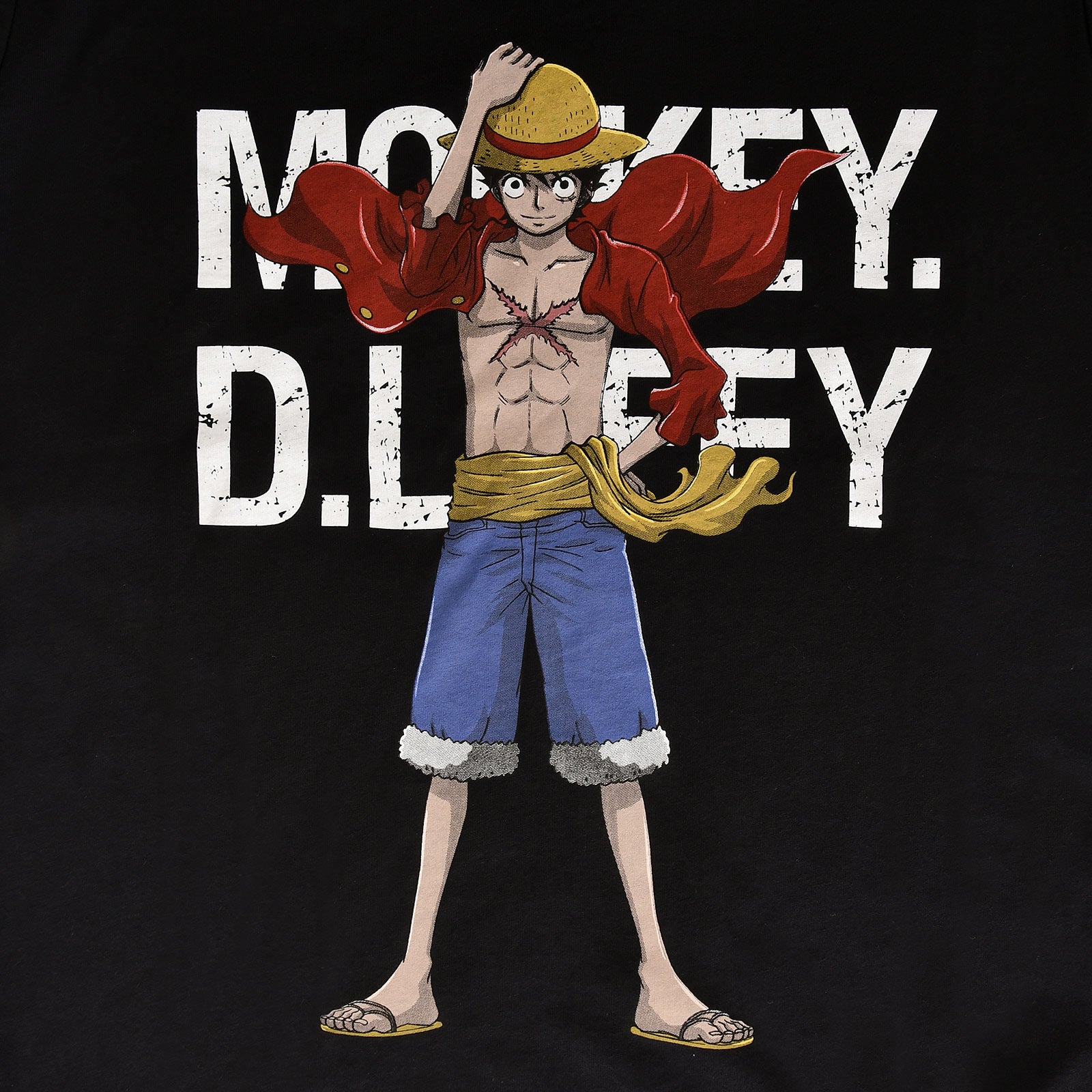 Product image One Piece - Cool Ruffy T-Shirt Black