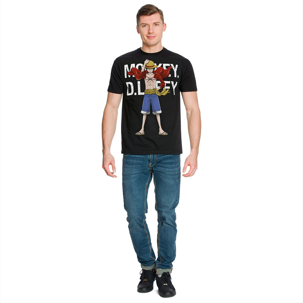 Product image One Piece - Cool Ruffy T-Shirt Black