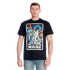 Product image Star Wars - Retro Movie Poster T-Shirt Black