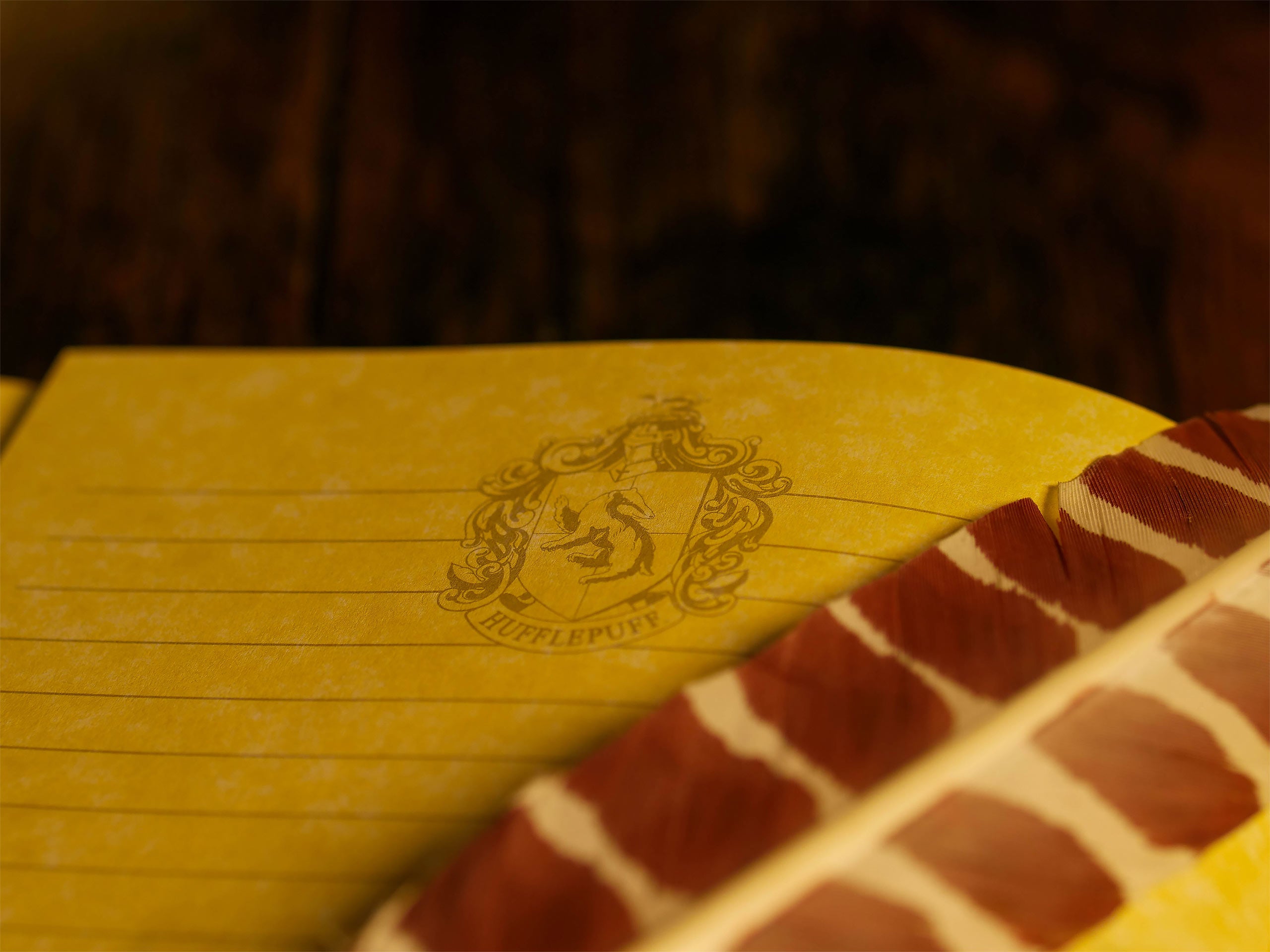 Product image Harry Potter - Hufflepuff Crest Deluxe Notebook