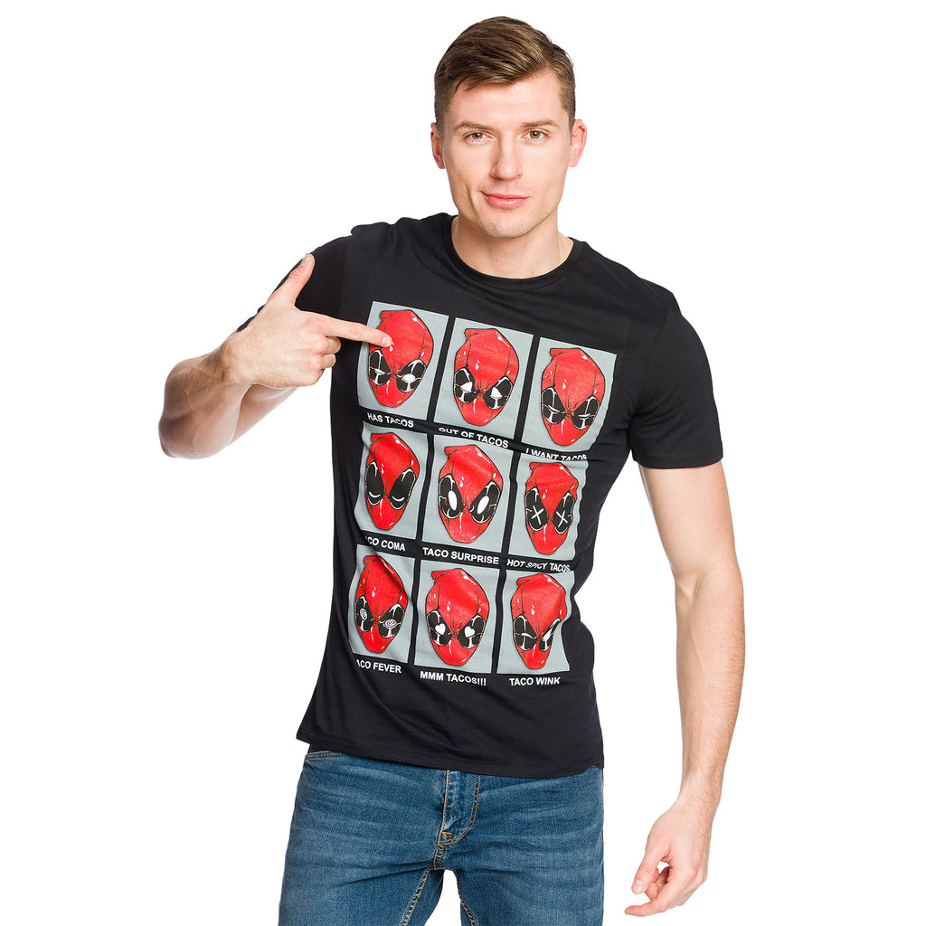 Product image Deadpool - Emotions T-Shirt black