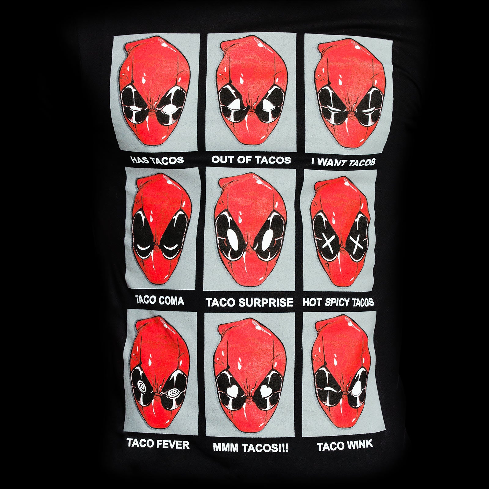 Product image Deadpool - Emotions T-Shirt black