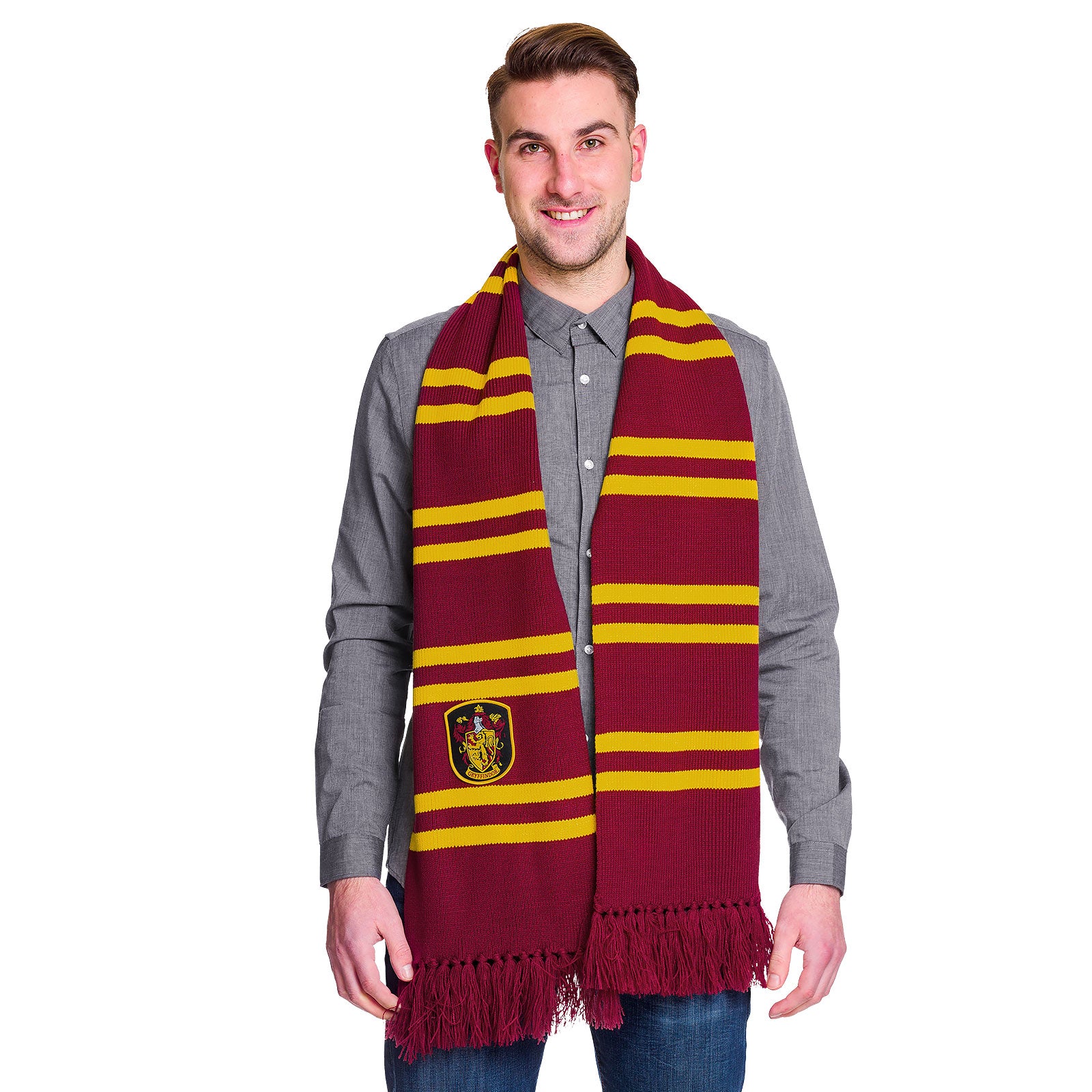 Product image Harry Potter - Gryffindor Knit Scarf Yellow-Red