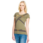 Product image Zelda - Link Cosplay Girlie Shirt Olive