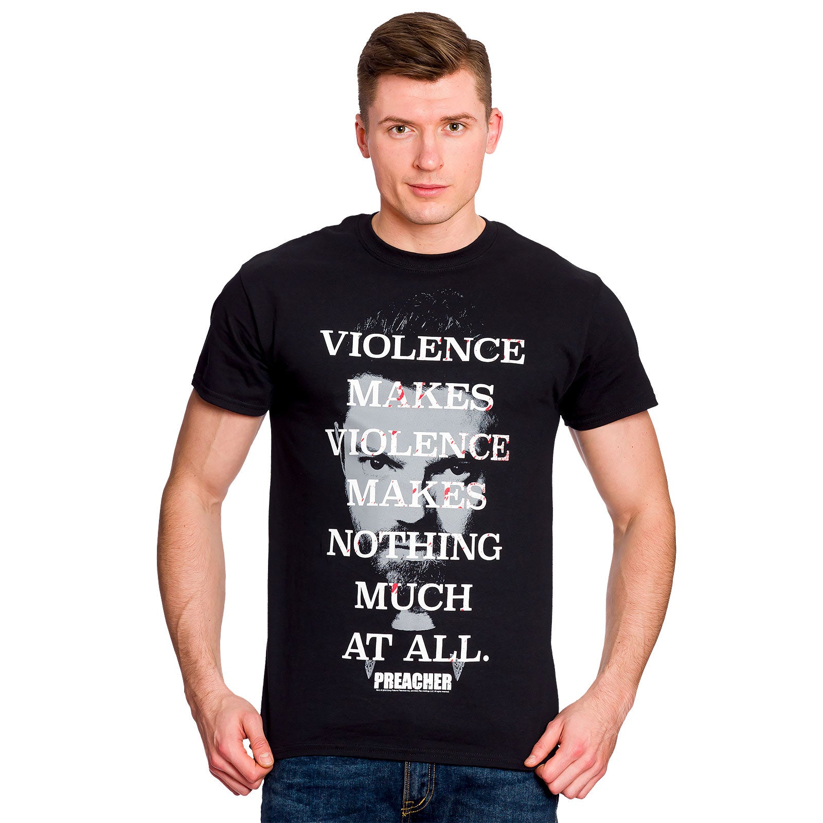 Product image Preacher - Violence Makes Violence T-Shirt Black