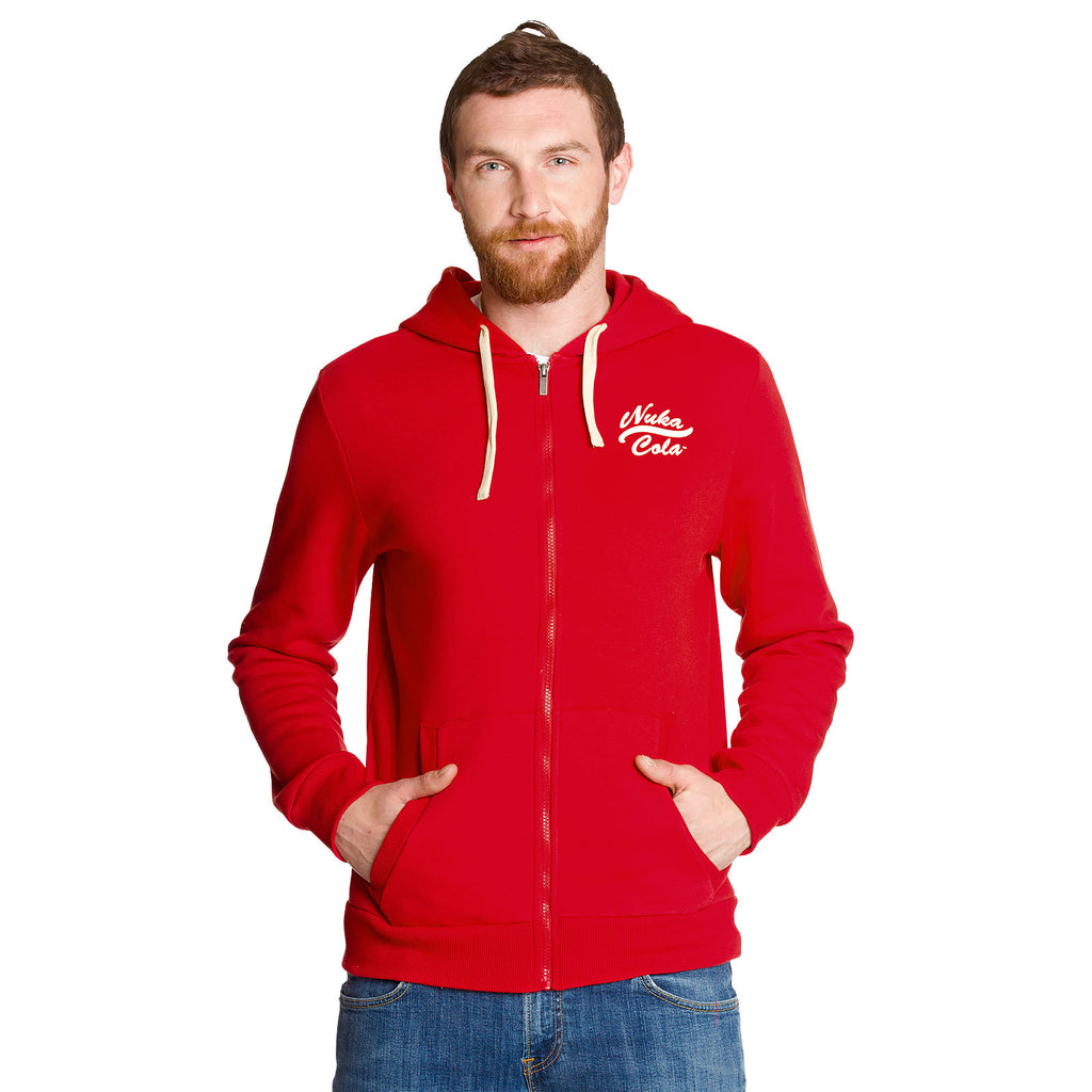 Product image Fallout - Nuka Cola Pin-up Hoodie red