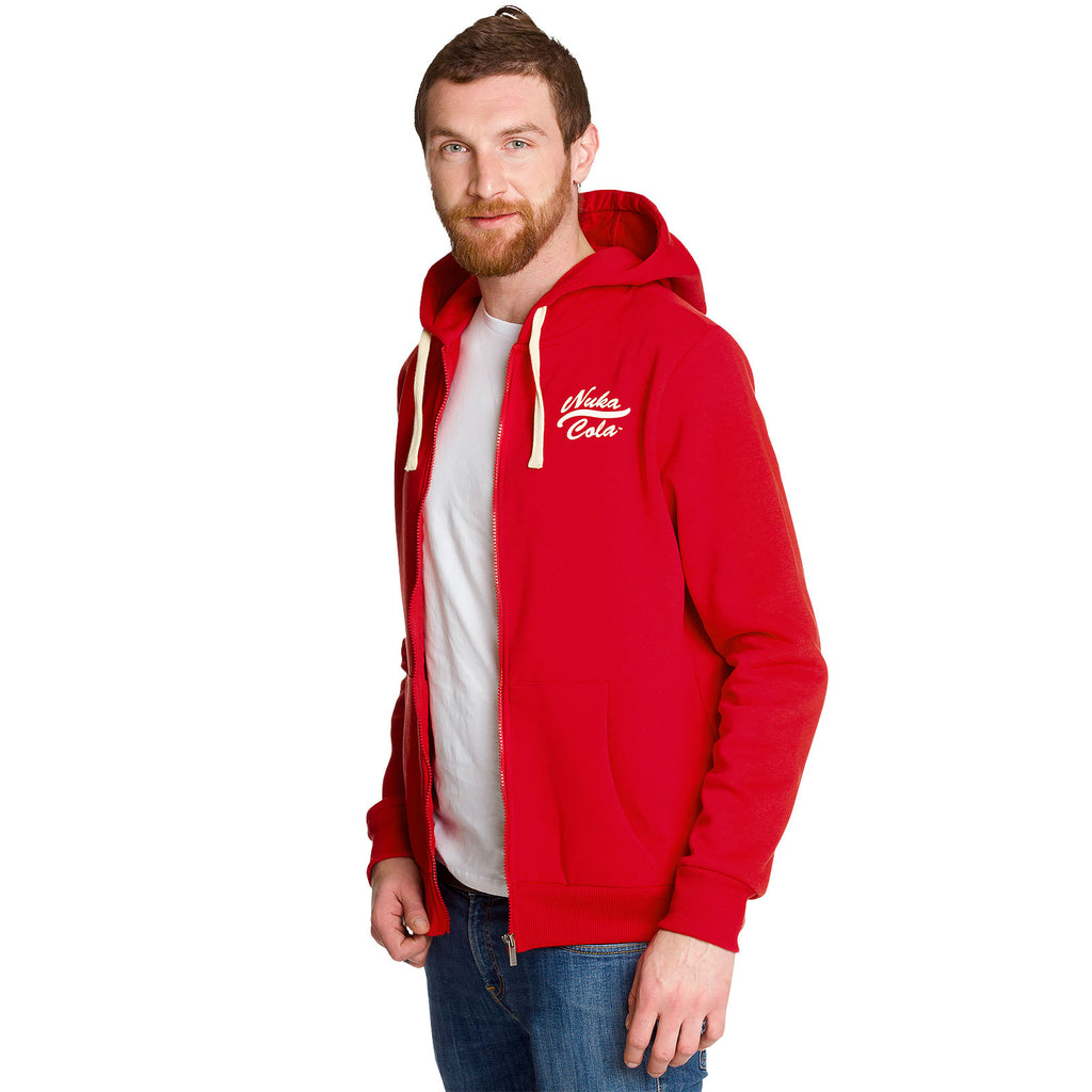 Product image Fallout - Nuka Cola Pin-up Hoodie red