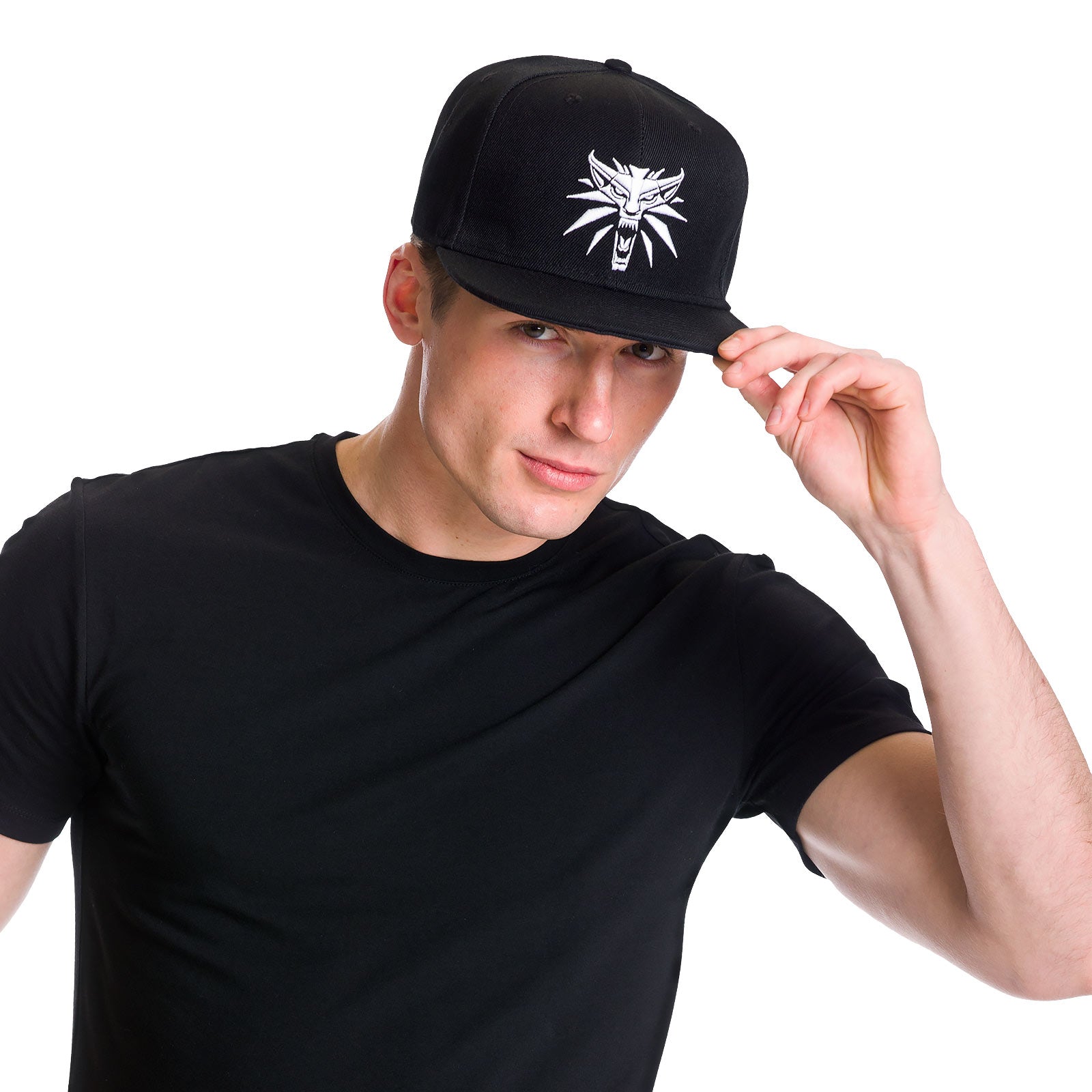 Product image Witcher - Wolf Medallion Snapback Cap Black