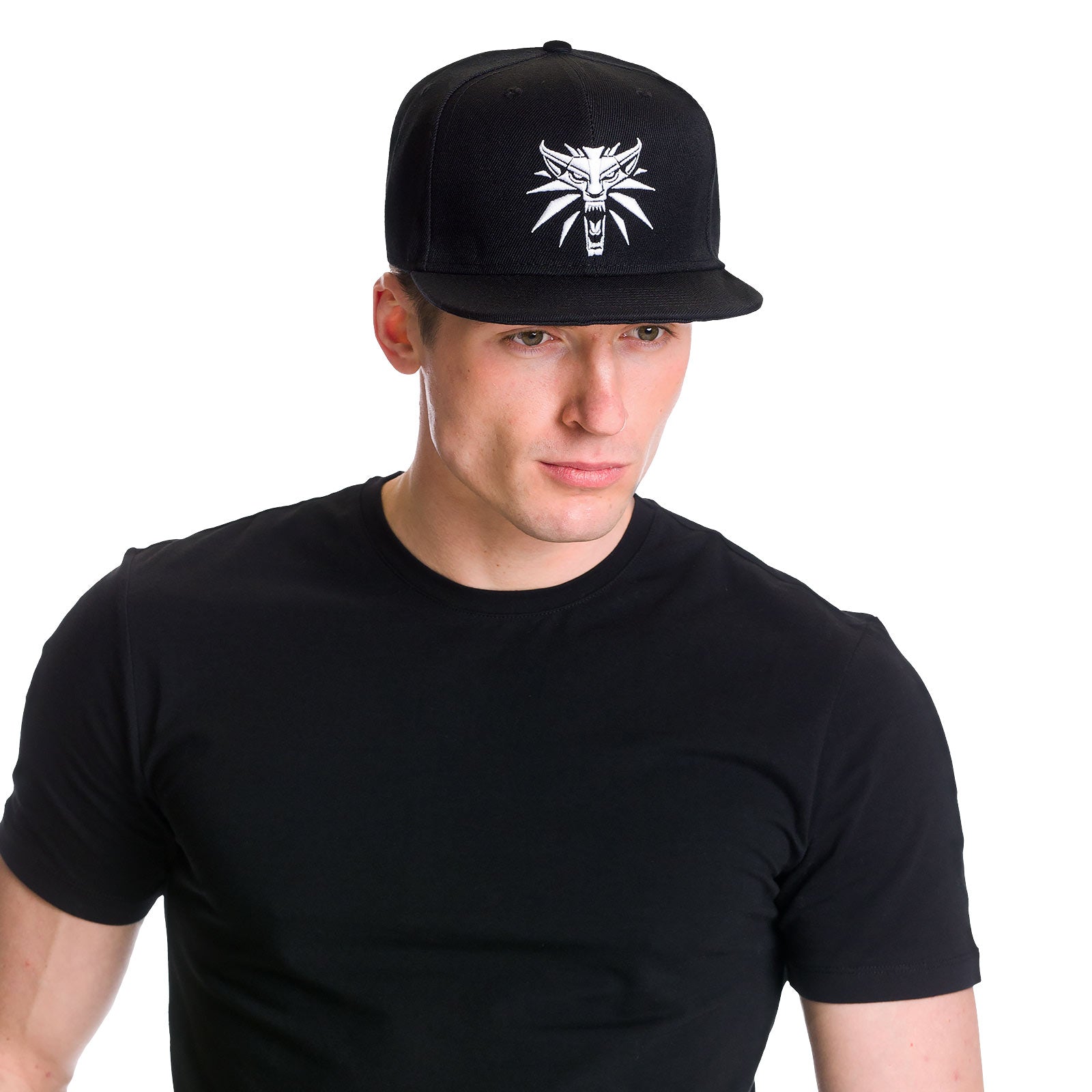 Product image Witcher - Wolf Medallion Snapback Cap Black