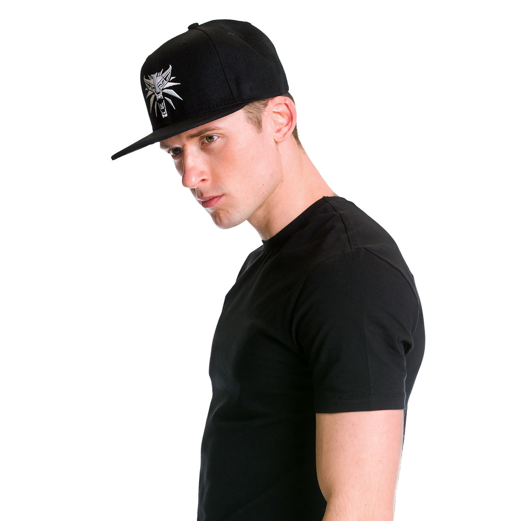 Product image Witcher - Wolf Medallion Snapback Cap Black