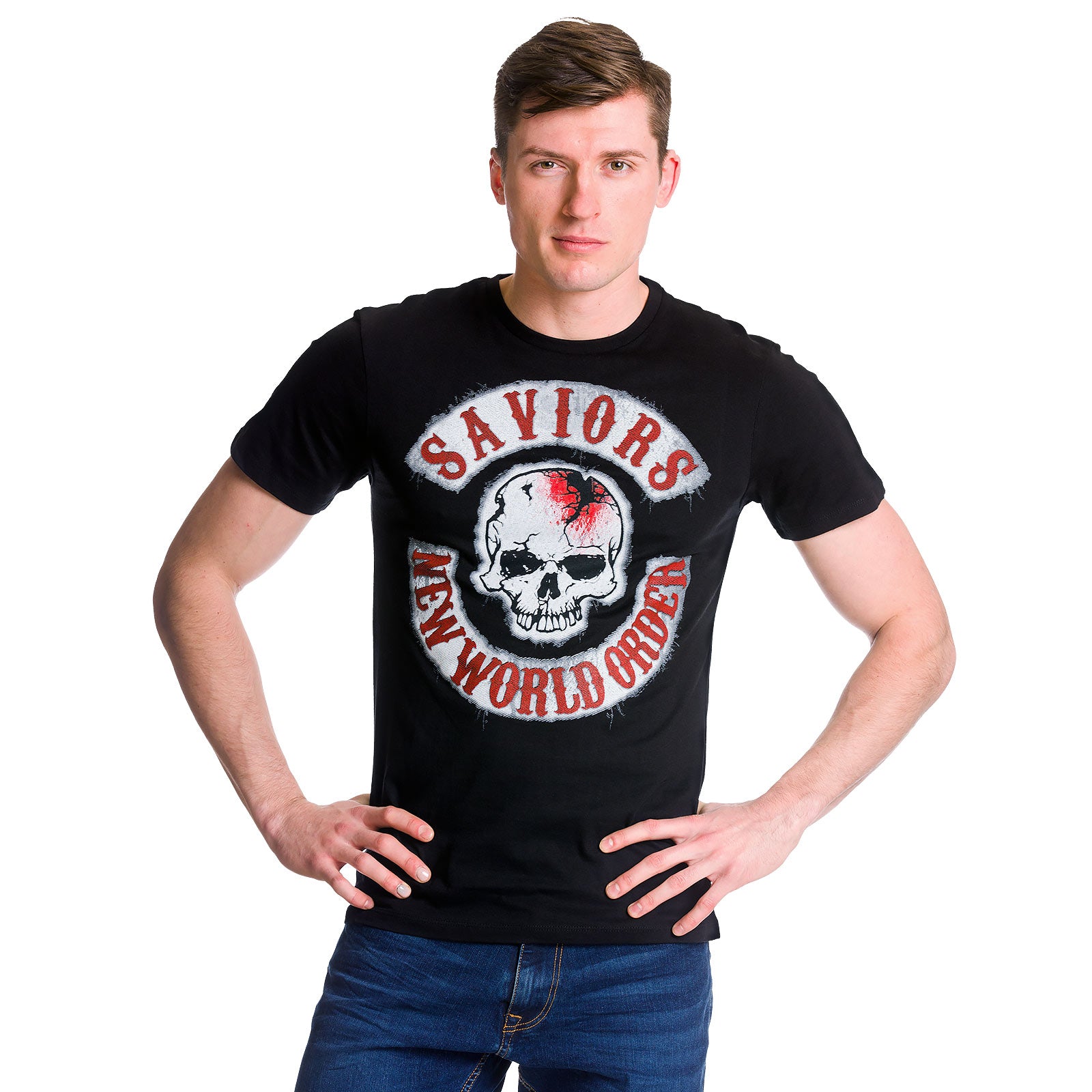 Product image Walking Dead - Savior Patches T-Shirt Black