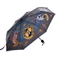 Product image Harry Potter - Hogwarts Houses Crest Umbrella with Aqua Effect